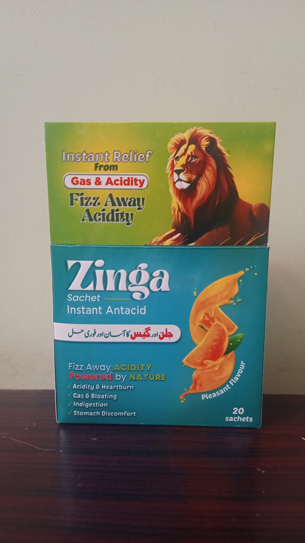 Zinga Sachet - Instant Antacid